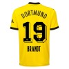 Original Fußballtrikot Borussia Dortmund Brandt 19 Heimtrikot 2023-24 Für Herren